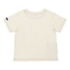 ベビー服 男の子 綿100％  ロゴ ワッペン ポケット付き Tシャツ アイボリー(12) 背面