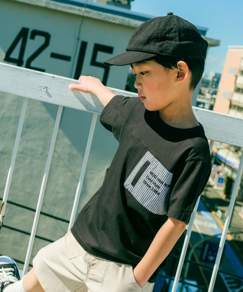 ベビーサイズ綿100％ギタープリント楽器シリーズTシャツ