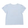 子供服 女の子 綿100％ 小物モチーフ 裾フリル Tシャツ ブルー(61) 背面