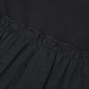 子供服 女の子 フリル切替 Tシャツ ブラック(00) デザインポイント1