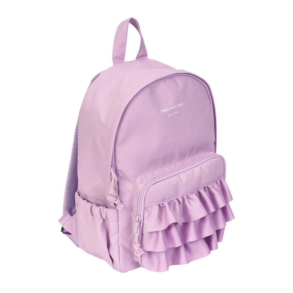 子供服 女の子 フリル ティアード リュック パープル(91) デザインポイント1