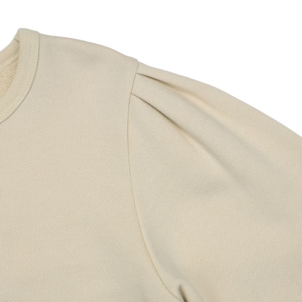 ベビー服 女の子 バレエモチーフ 刺繍 裏毛トレーナー アイボリー(12) デザインポイント2