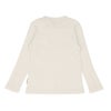 子供服 男の子 クルーネック 長袖 Tシャツ オフホワイト(11) 背面