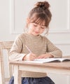 子供服 男の子 クルーネック 長袖 Tシャツ