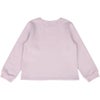 子供服 女の子 ティーパーティー 刺繍 裏起毛トレーナー パープル(91) 背面