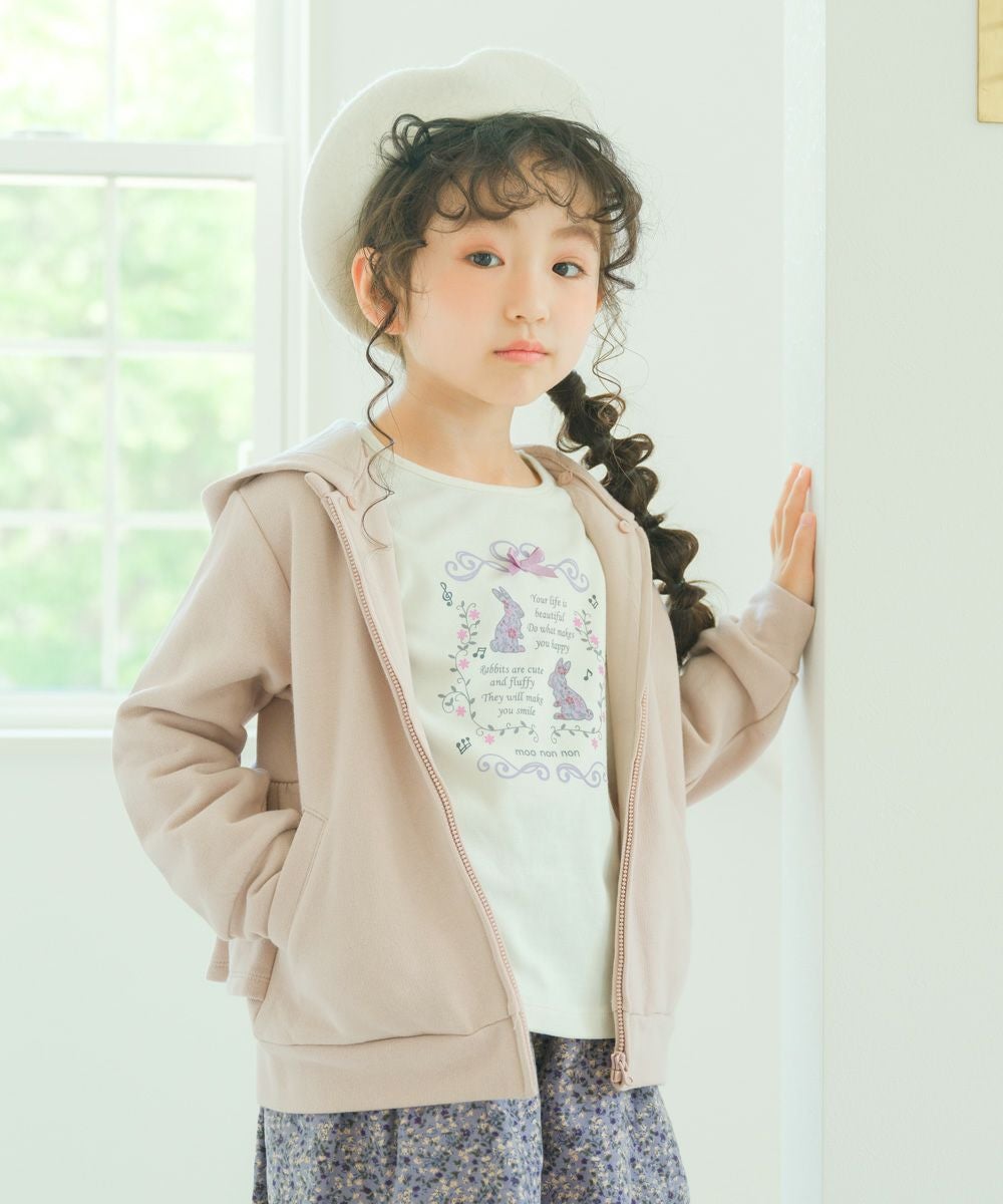 フード取り外し可能 ティアード 裏起毛 パーカー｜ベビー・子供服 通販