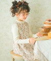 ベビー服 女の子 こども服 キッズ 花柄 ファスナー
