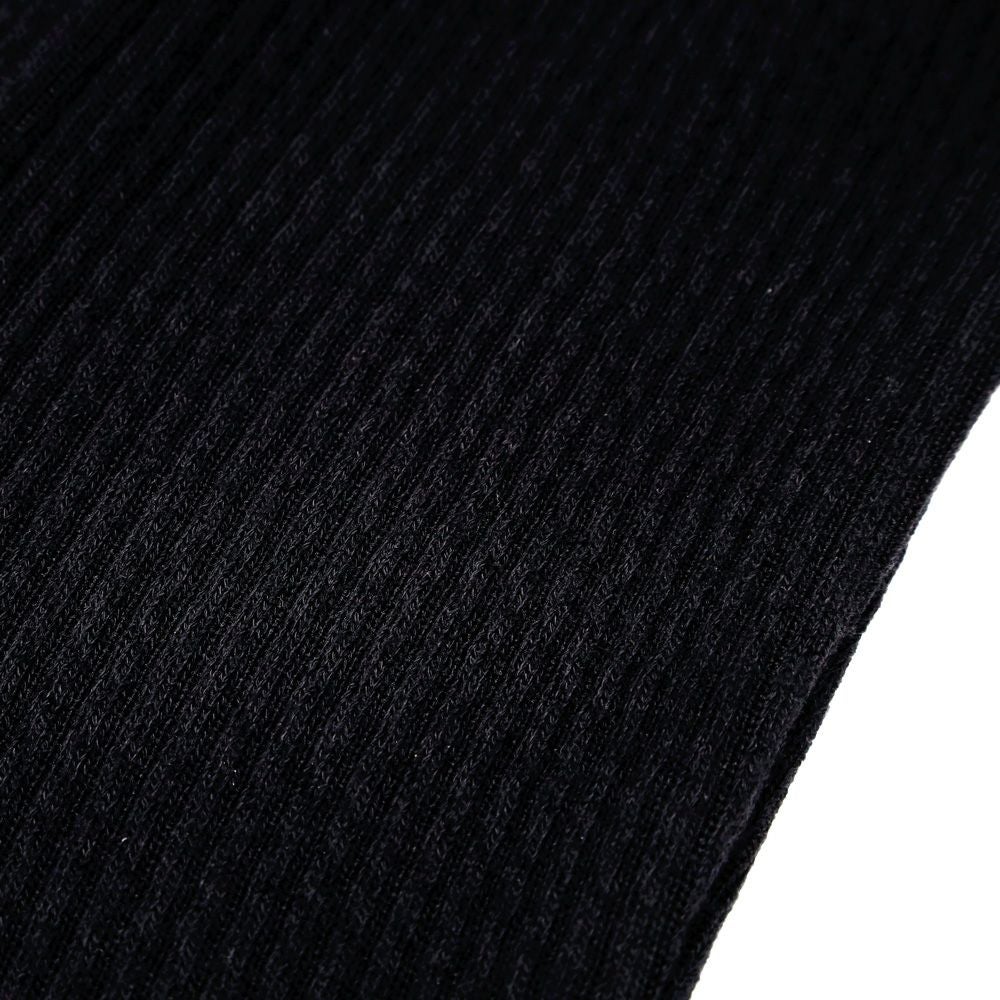 ベビー服 女の子 こども服 キッズ ジュニア リブ ウエストゴム ブラック(00) デザインポイント1