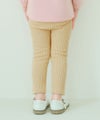 ベビー服 女の子 こども服 キッズ ジュニア リブ ウエストゴム アイボリー(12) モデル画像2
