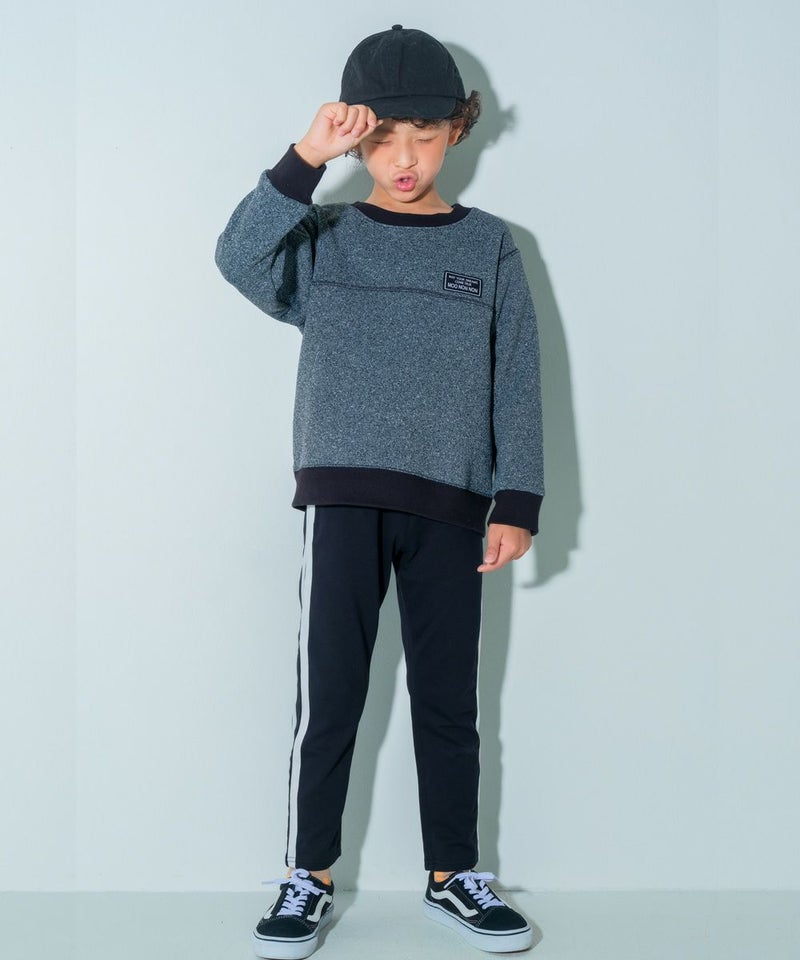 サイドライン ミニ裏毛 パンツ