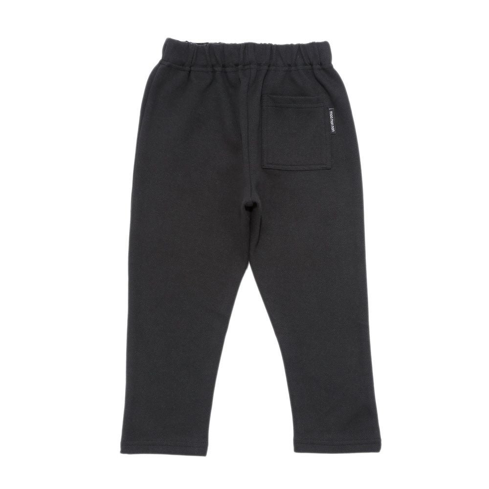 ベビー服 男の子 男女兼用 テーパード パンツ ブラック(00) 背面