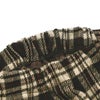 ベビー服 男の子 チェック柄 ストレッチ レギンスパンツ ブラック(00) デザインポイント1