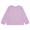 子供服 女の子 女の子 転写プリント 裏毛トレーナー パープル(91) 背面