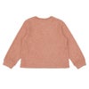 子供服 女の子 リボン＆ハートモチーフ 長袖 Tシャツ オレンジ(07) 背面