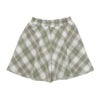 子供服 女の子 チェック柄 フレアシルエット キュロットパンツ グリーン(08) 正面