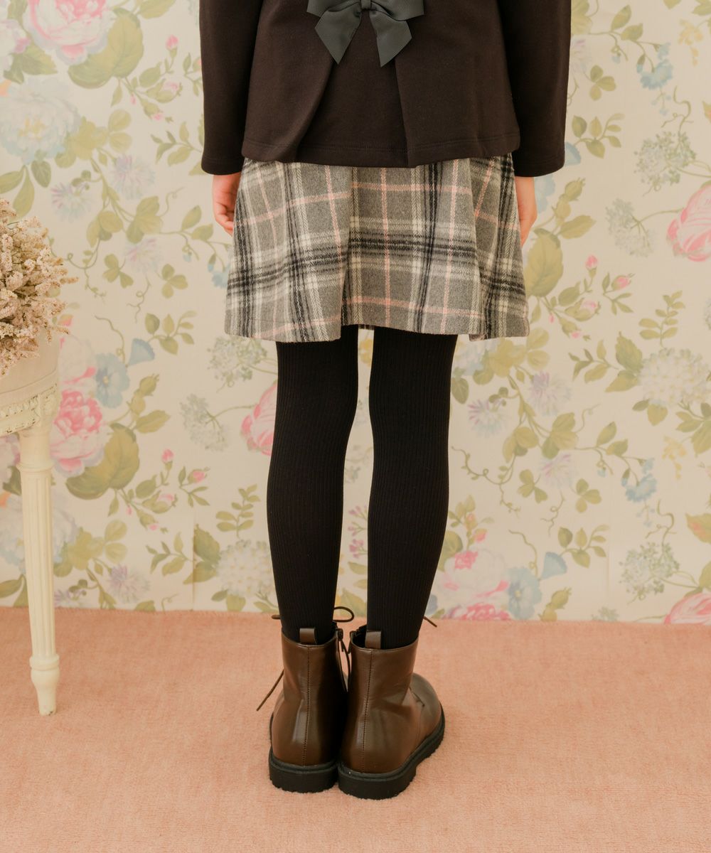 飾りボタン チェック柄 スカート｜ベビー・子供服 通販 moononnon むー