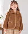 ベビー服 女の子 裏地付き ボアジャケット コート