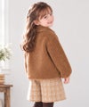 ベビー服 女の子 裏地付き ボアジャケット コート