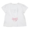 ベビー服 女の子 バックリボンつき ジャム瓶 Tシャツ オフホワイト(11) 背面