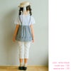 ベビー服 女の子 こども服 春服 夏服 重ね着風 キッズ ギンガムチェック