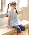 ベビー服 女の子 こども服 春服 夏服 重ね着風 キッズ ギンガムチェック