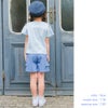 子供服 女の子 リボン 肩あき マリン 小物 モチーフ Tシャツ