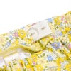ベビー服 女の子 綿100% キッズ 花柄 フリル キュロットパンツ イエロー(04) デザインポイント1