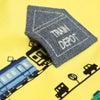 ベビー服 男の子 綿100％ 電車 ポケット 半袖 Tシャツ イエロー(04) デザインポイント2