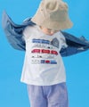 ベビー服 男の子 子ども服 こども キッズ 綿100％ コットン 電車 ティーシャツ