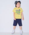 ベビー服 男の子 子ども服 こども キッズ 綿100％ コットン 電車 ティーシャツ オフホワイト(11) 背面