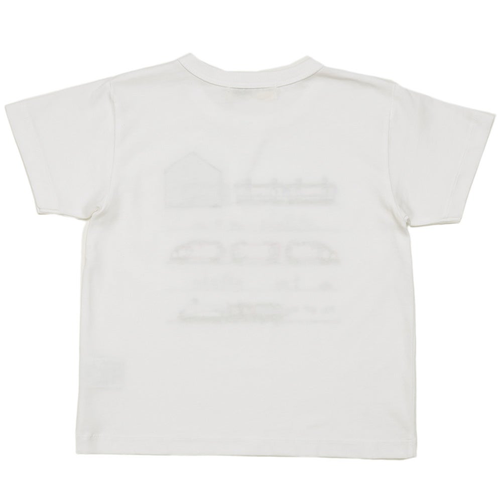 ベビー服 男の子 子ども服 こども キッズ 綿100％ コットン 電車 ティーシャツ