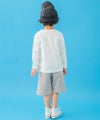 ベビー服 男の子 働く車 アップリケ 長袖Tシャツ オフホワイト(11) モデル画像1