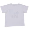 ベビー服 男の子 綿100％ ロボット 刺繍 半袖 Tシャツ オフホワイト(11) 背面