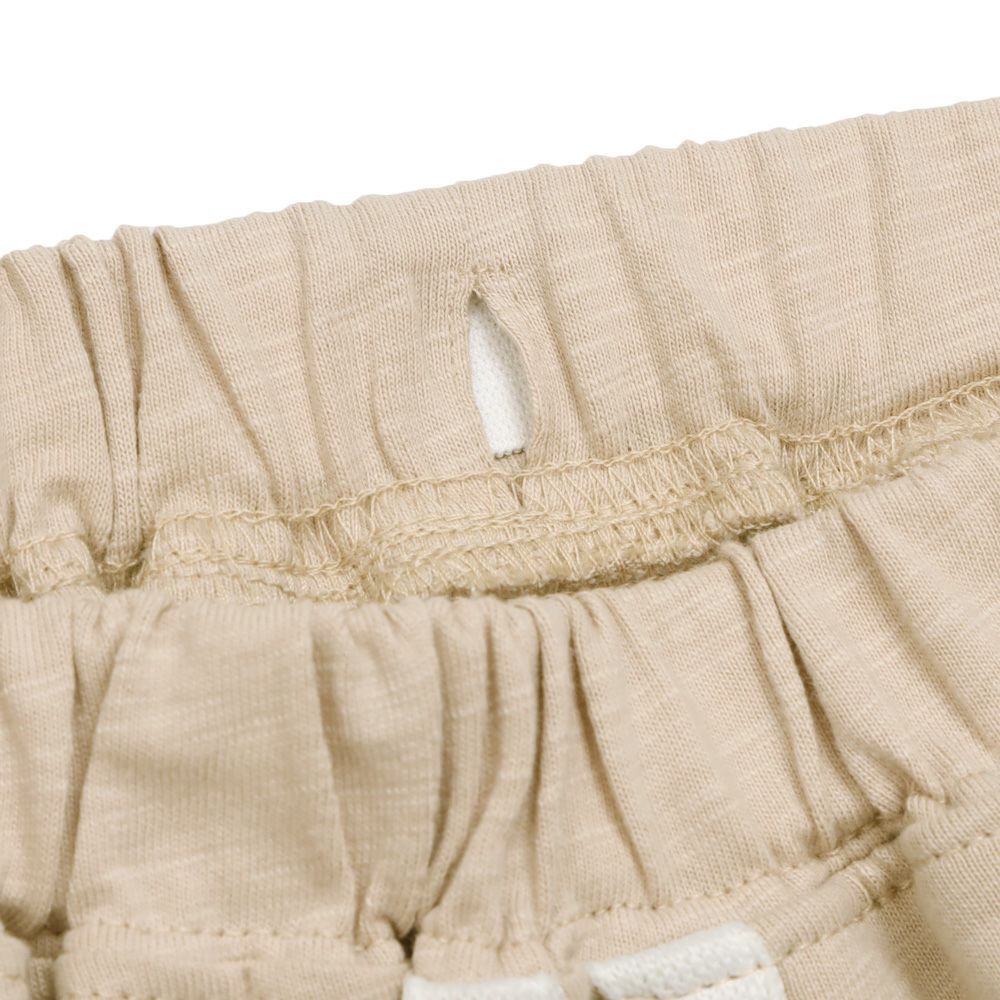 ベビー服 男の子 サイドライン ハーフパンツ ベージュ(51) デザインポイント2