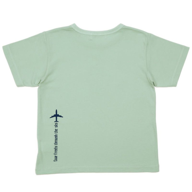 綿100％ 空飛ぶ 乗り物 デザイン Tシャツ