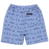 ベビー服 男の子 綿100％ 電車 プリント ハーフ丈 パンツ ブルー(61) 背面