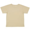 子供服 男の子 ロゴアップリケ ＆ フタつき ポケット Tシャツ ベージュ(51) 背面