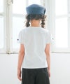 ベビー服 女の子 ドレス＆バッグ 小物プリント 綿100％ Tシャツ オフホワイト(11) モデル画像