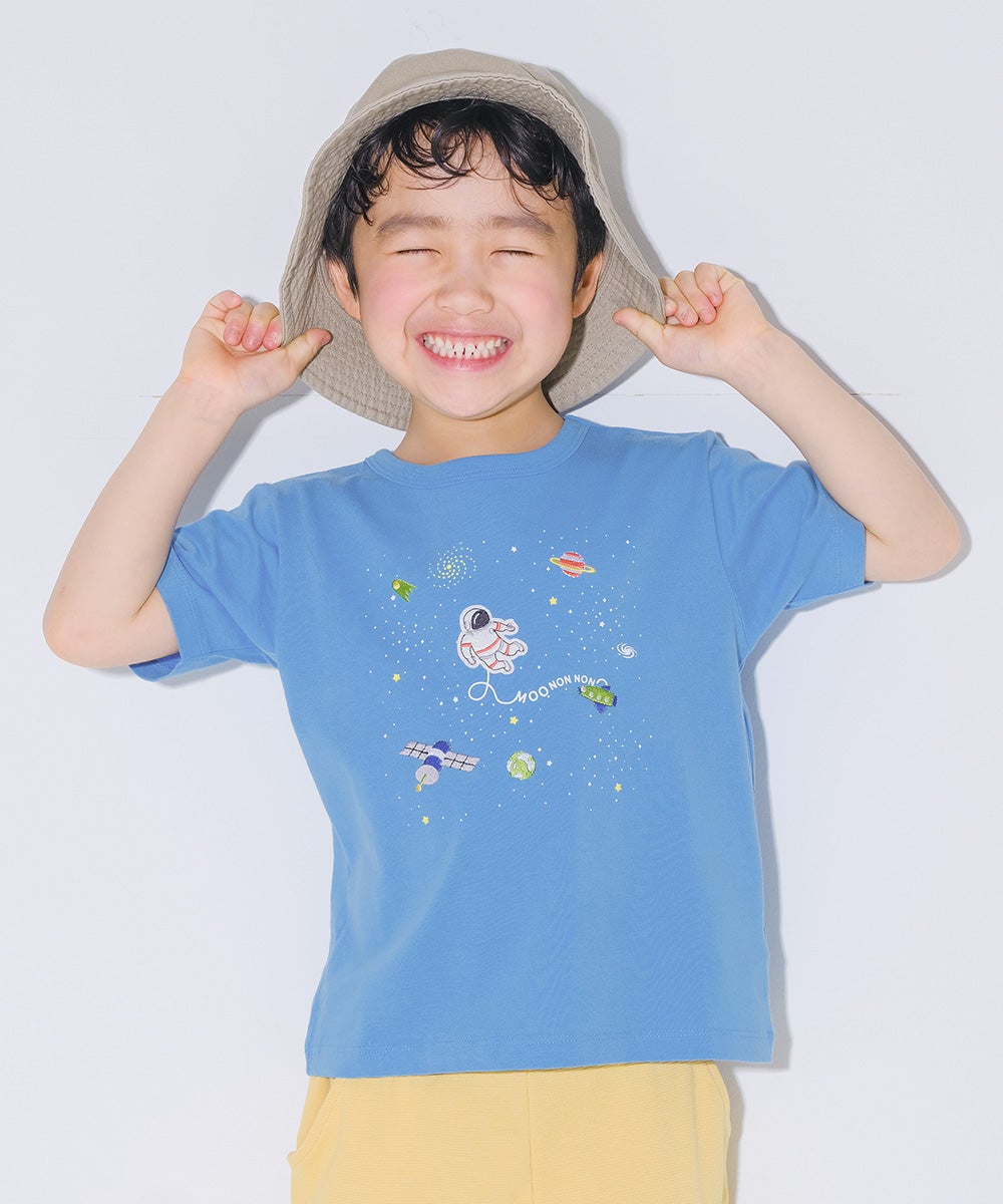 ベビー服 男の子 綿100％ こども服 キッズ 刺繍 宇宙