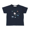 ベビー服 男の子 綿100％ こども服 キッズ 刺繍 宇宙 ブルー(61) モデル画像2