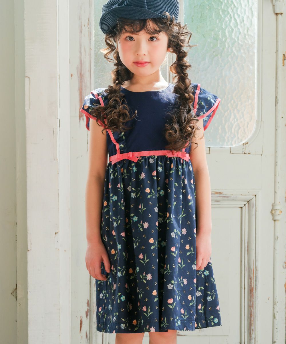 日本製 リバティプリント使用 花柄 ワンピース｜ベビー・子供服 通販