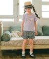 子供服 女の子 綿100％ アイスクリーム Tシャツ パープル(91)
