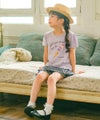 子供服 女の子 綿100％ アイスクリーム Tシャツ パープル(91)
