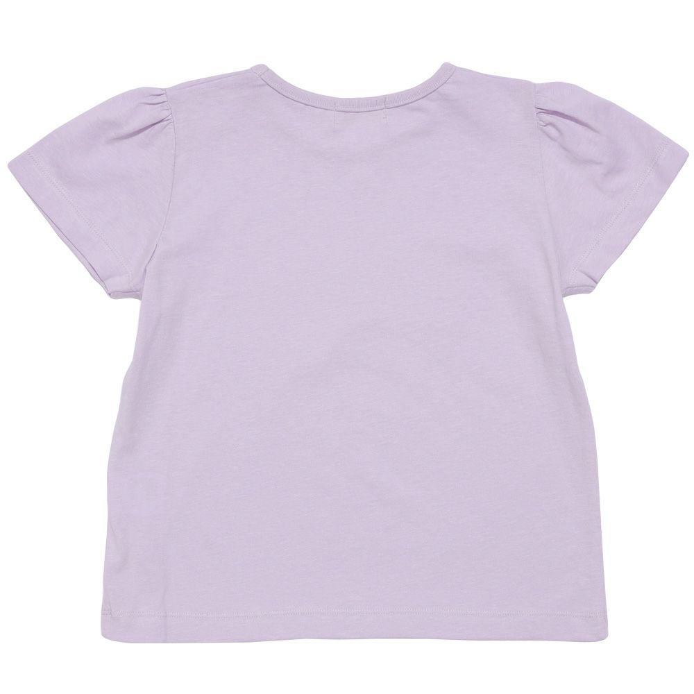 子供服 女の子 綿100％ アイスクリーム Tシャツ パープル(91) 背面