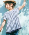 ベビー服 女の子 ボーダー柄 Tシャツ