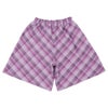 子供服 女の子 オリジナルチェック柄 ダブルニットキュロットパンツ パープル(91) 背面