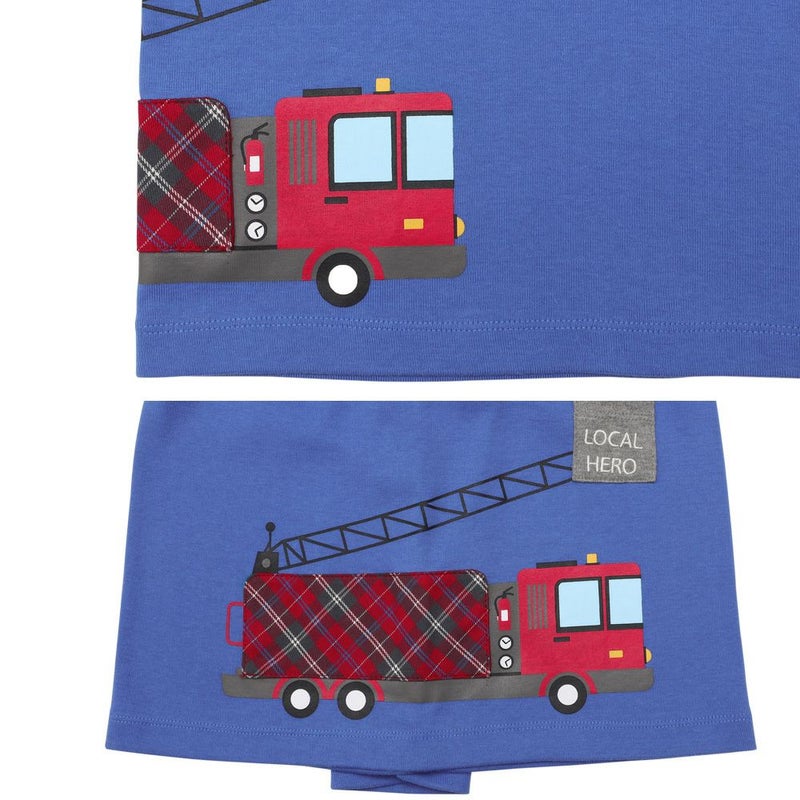【男の子】プレゼントにおすすめのベビー服/はたらく車長袖Tシャツ
