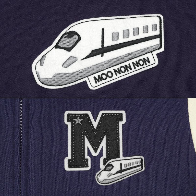 ロゴ刺繍ワッペン&ポケット付きあったか裏起毛ジャケット