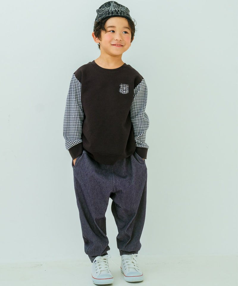 動きやすさと可愛さを追求したカットソーパンツ【秋冬男女兼用】