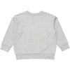ベビー服 男の子 電車 ロゴ刺? 裏毛トレーナー 杢ｸﾞﾚｰ(92) 背面
